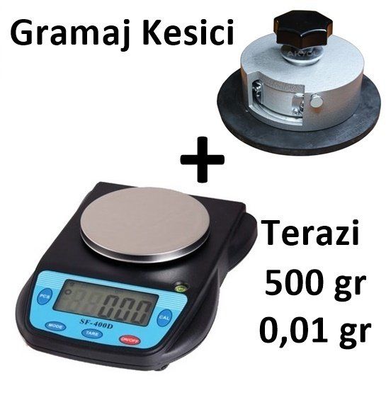 Gramaj Terazisi | Elektronik Terazi Hediyeli | Kumaş Numune Kesici