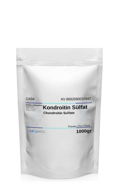 Aromel Kondroitin Sülfat | 1000 gr | ‎Chondroitin Sulfate %100 SAF Toz Form