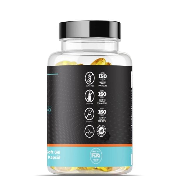 Aromel Omega 3 Balık Yağı | 90 ad Softgel | ‎1200 mg Yüksek Omega Kaynağı
