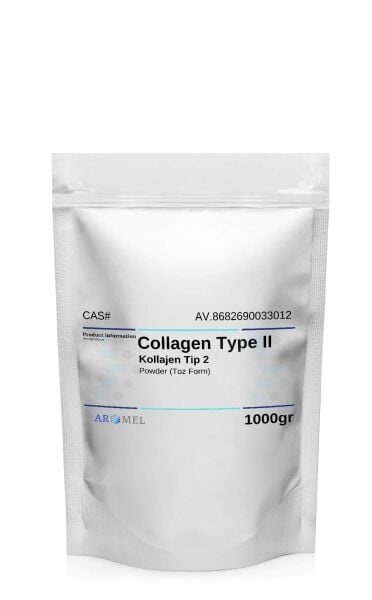 Kolajen Tip 2 | 1000 gr | ‎Collagen Type II | Ekstra Saf Toz Form