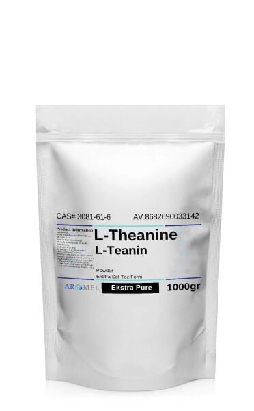 L-Theanine | 1000 gr | ‎L-Teanin | Ekstra Saf Toz Form